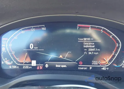 2021 BMW X3 xDrive30I from USA, damaged, VIN 5UXTY5C01M9E41945